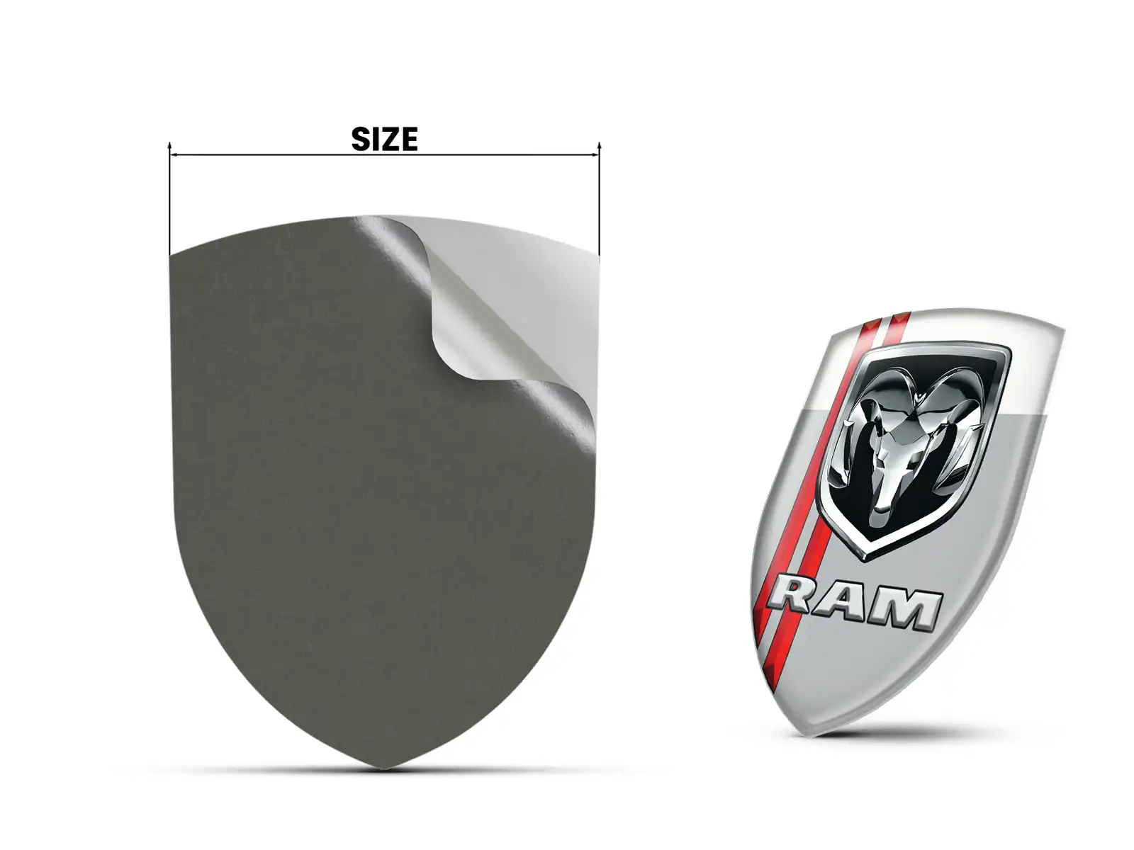 Dodge Décalcos Vitre Véhicule Résistants Qualité X